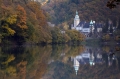 Az ősz tükröződése a lillafüredi Hámori-tavon